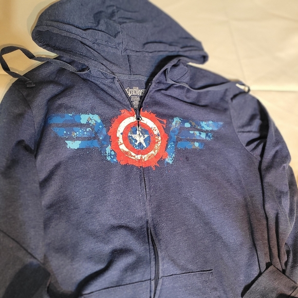 Marvel Avengers Zip Wns M, Lightweight Sweatshirt. - Picture 2 of 10